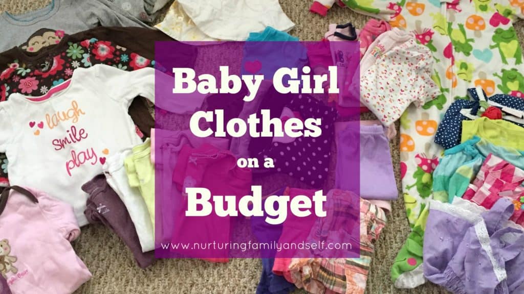 Baby Girl Clothes on a Budget Featured Image