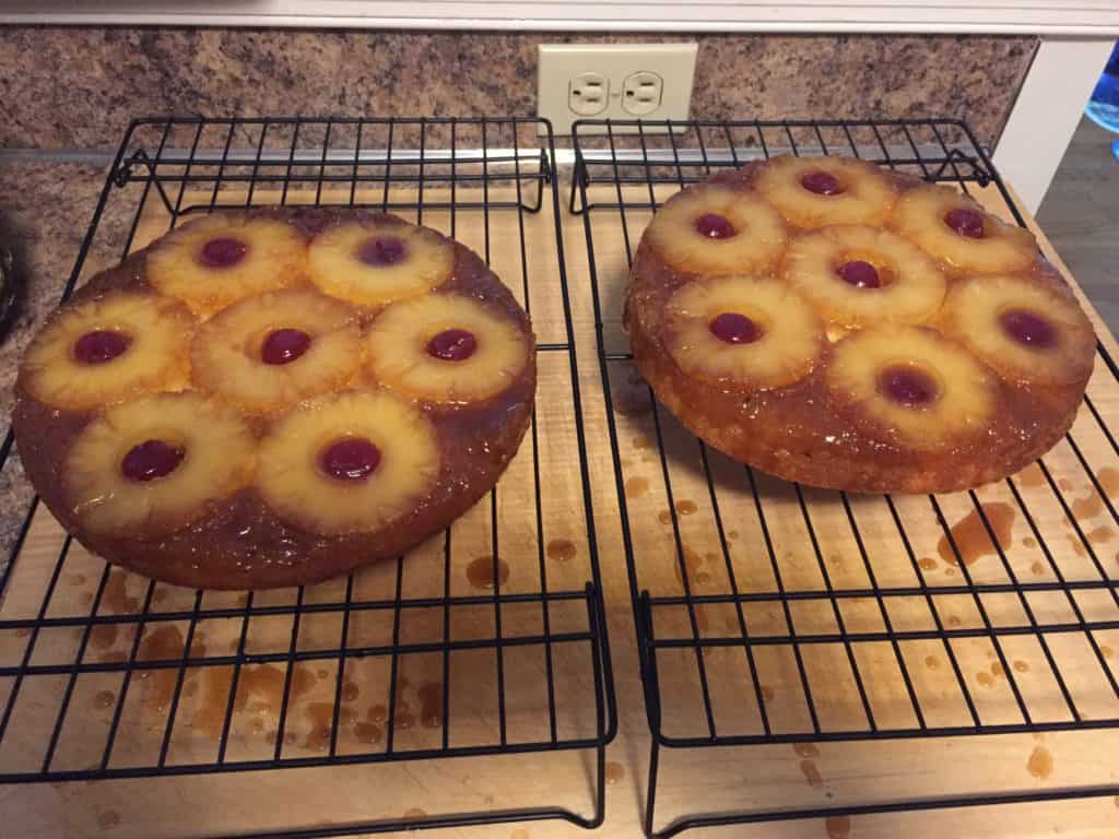 Cakes Cooling on Wire Racks