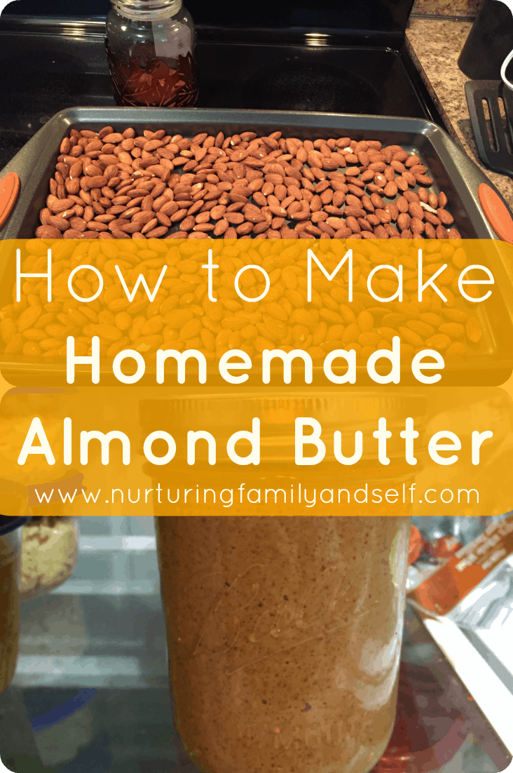 All you need are some almonds and a food processor to make this healthy nut butter. You can have delicious homemade almond butter in just under 30 minutes!
