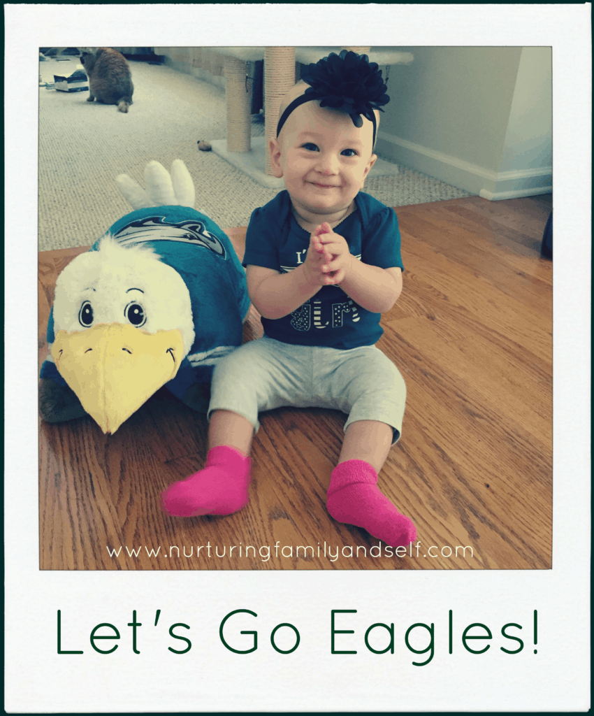 Cheering On the Eagles