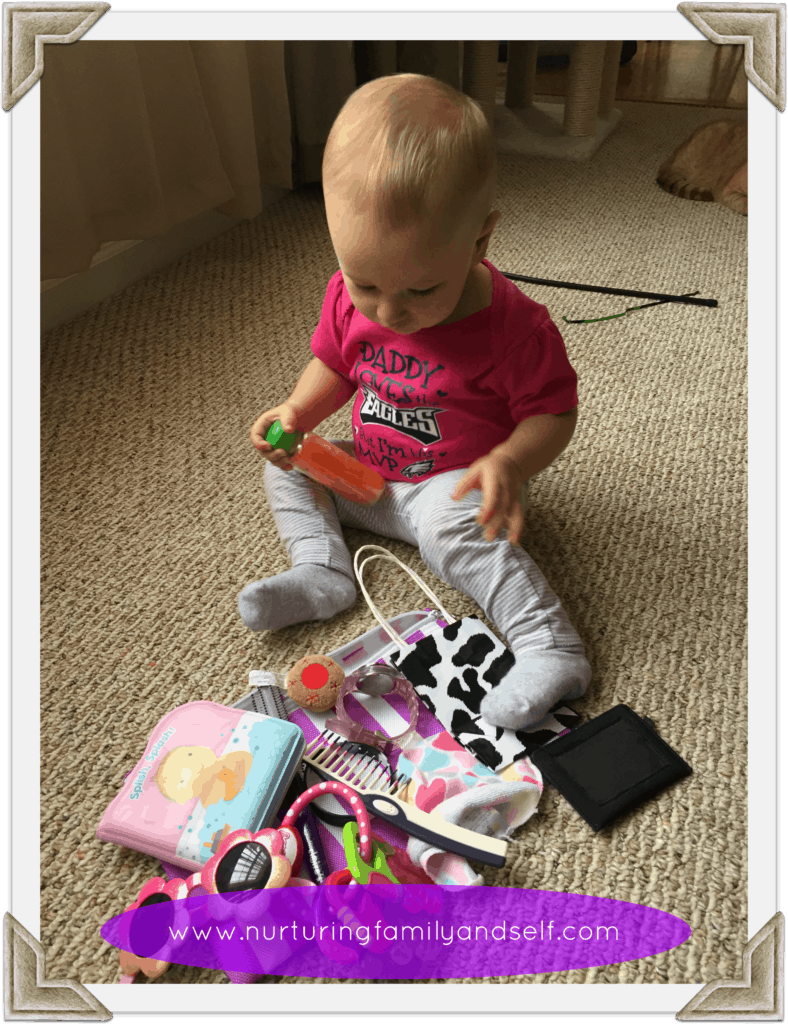 Jemma Playing With My First Purse