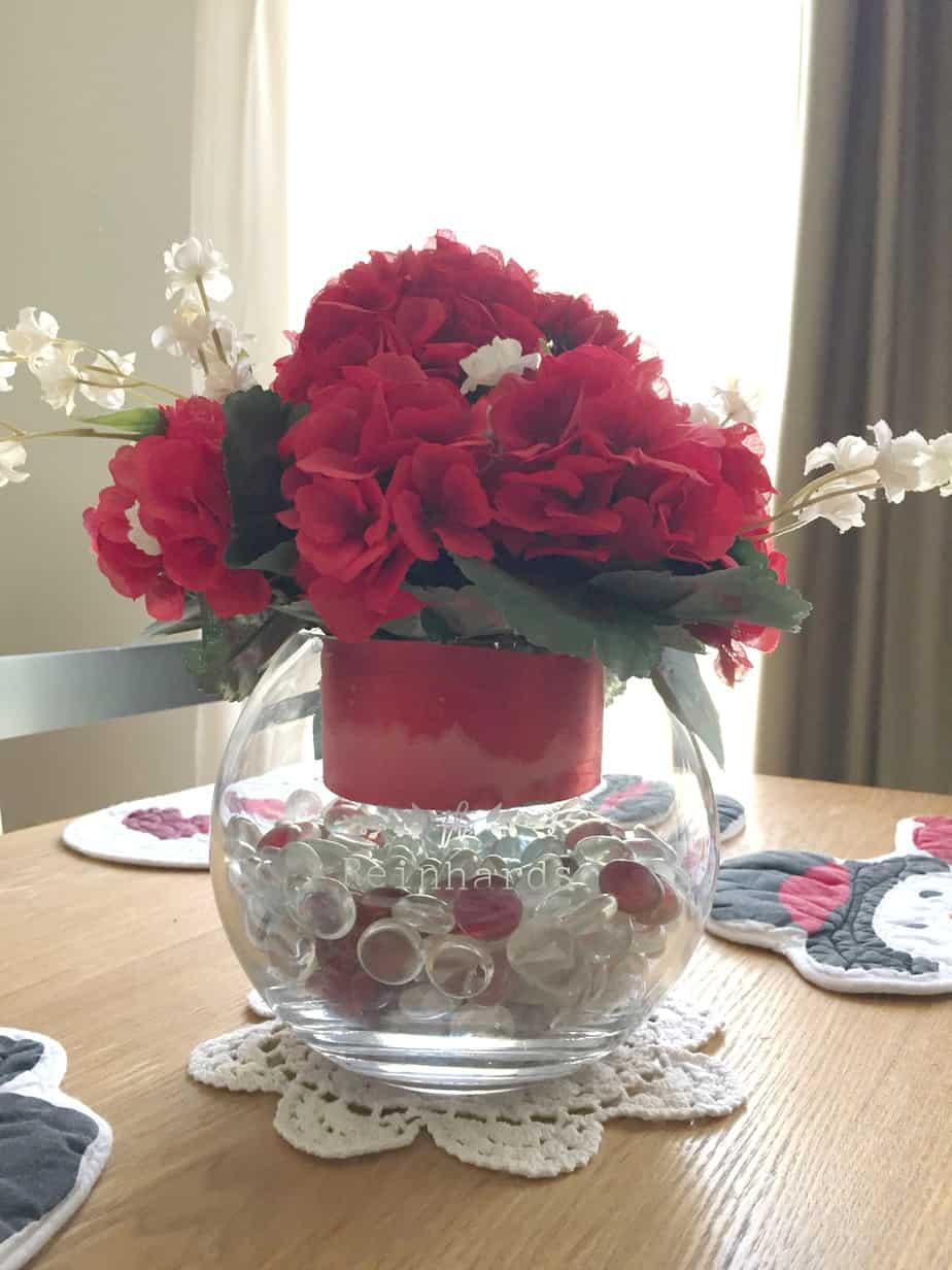 Red-Flowers-Glass-Bowl-Glass-Beads