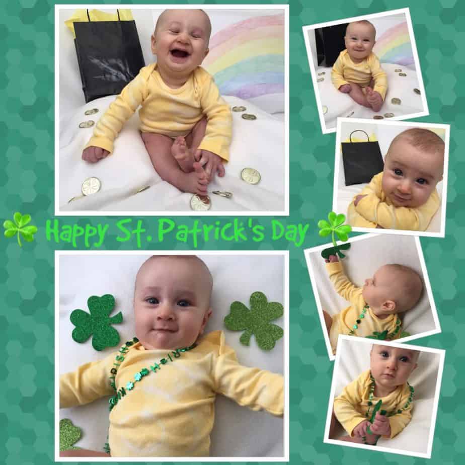 St. Patricks Day At-Home Photo Shoot