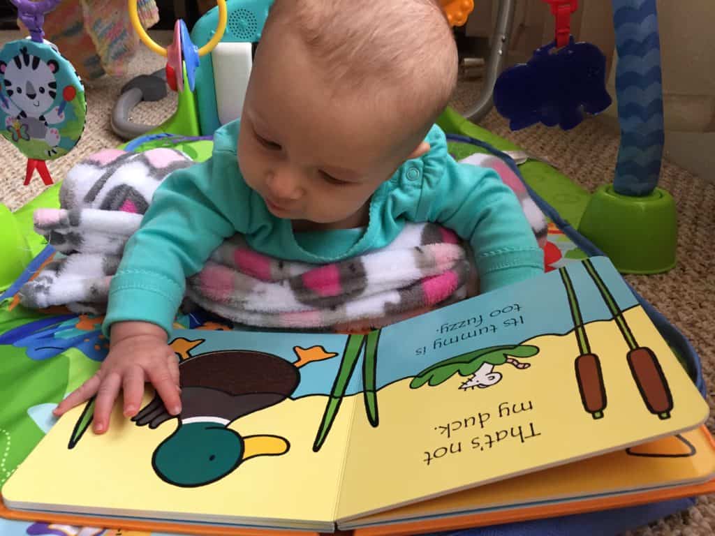 Exploring Touch and Feel Books as a Baby