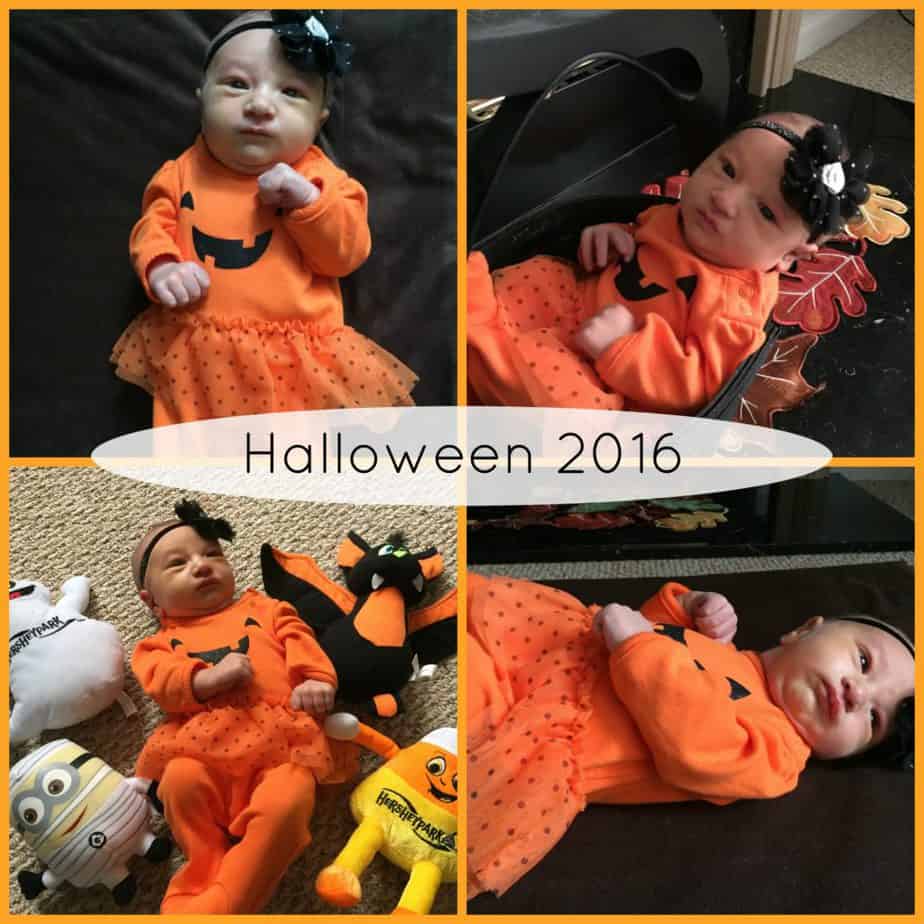 Halloween 2016 At-Home Newborn Photo Shoot