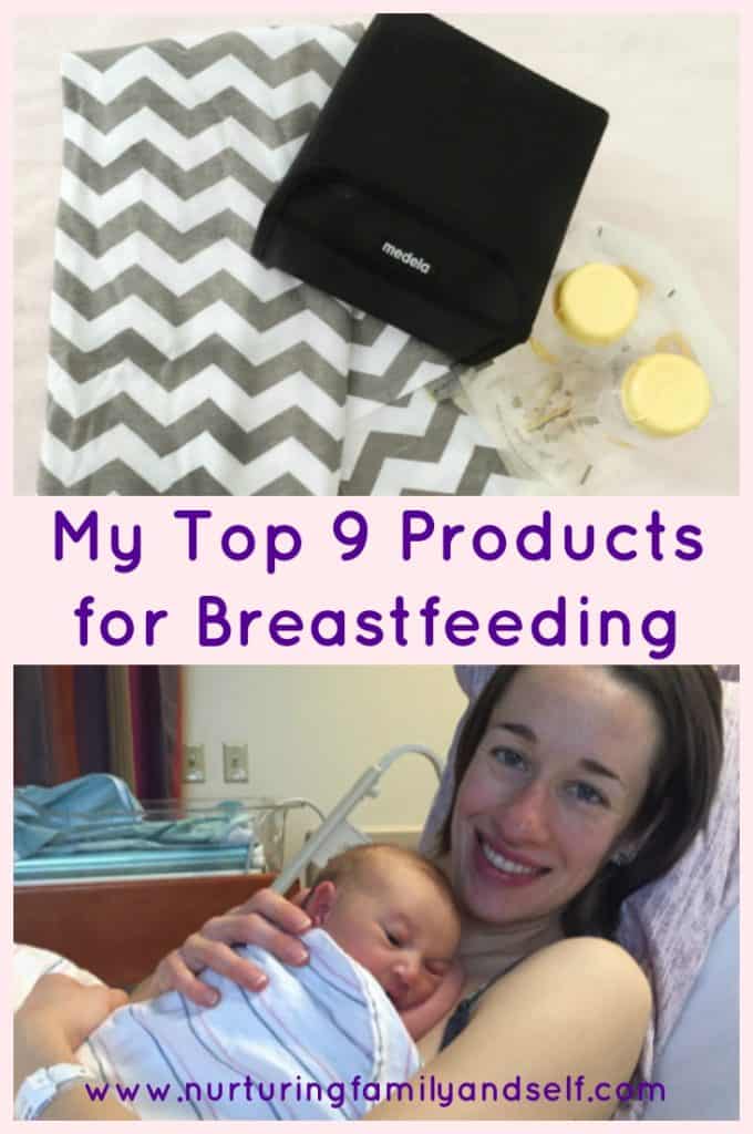 Nine breastfeeding products that make the process easier and more comfortable for mom and baby.