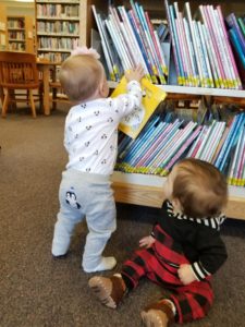 Visiting the Library for Storytime