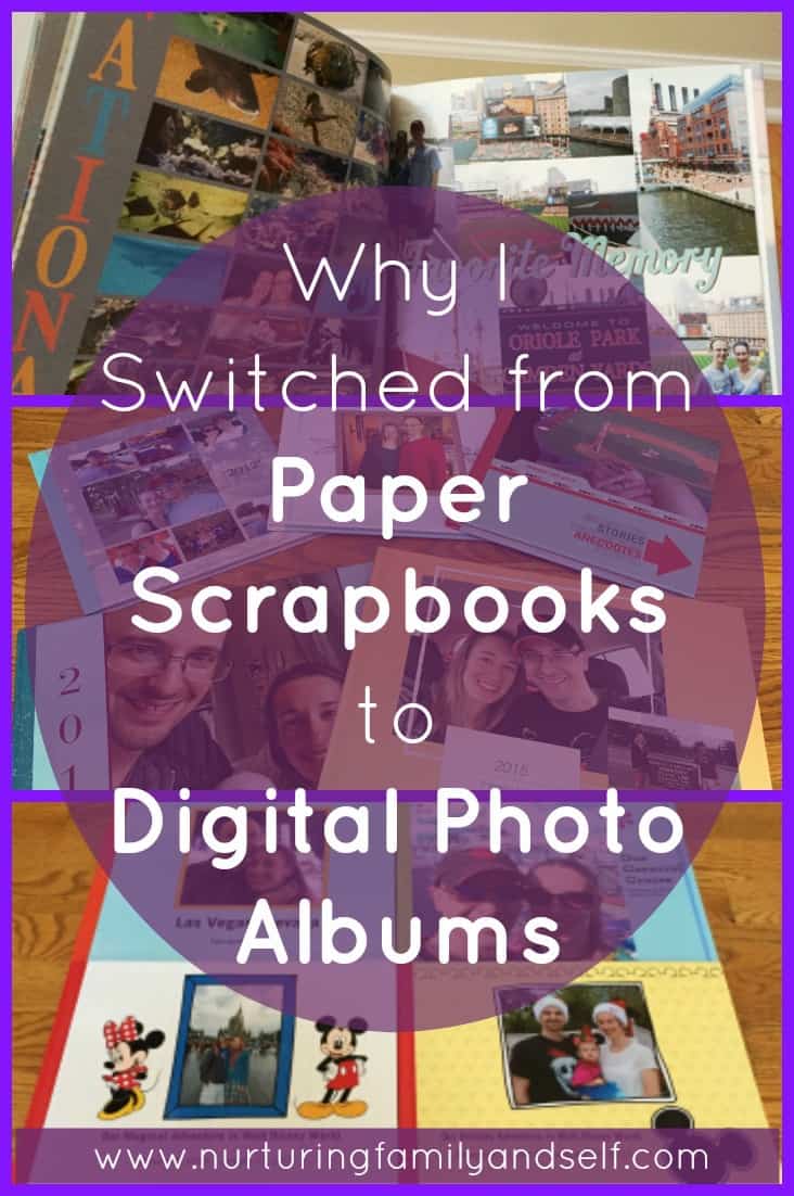 Why I Switched from Paper Scrapbooks to Digital Photo Albums
