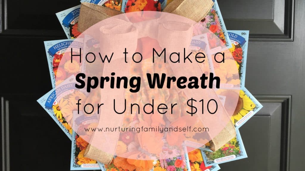 How to Make A Table Centerpiece for Under $10 - Nurturing Family & Self