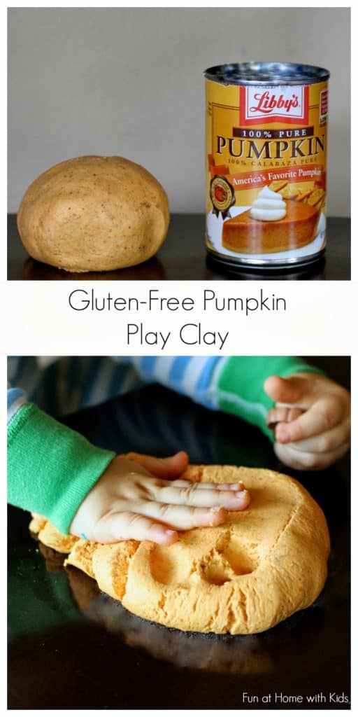 Pumpkin Pie Play Clay - Fun at Home With Kids