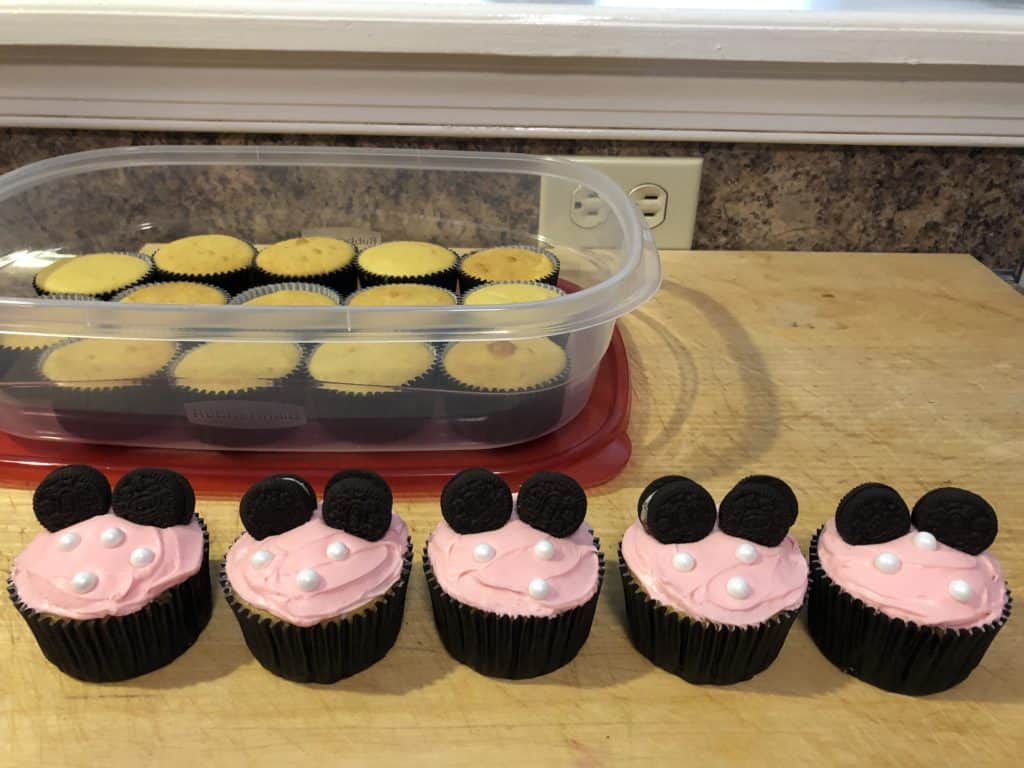 Minnie Mouse Cupcakes