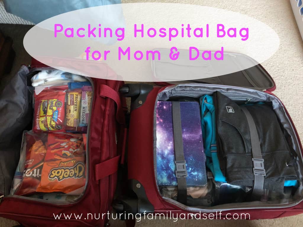 Hospital Bag for Mom and Dad