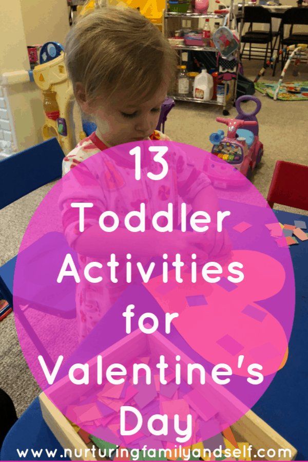 These 13 Valentine's Day Toddler Activities are fun, easy, and inexpensive.