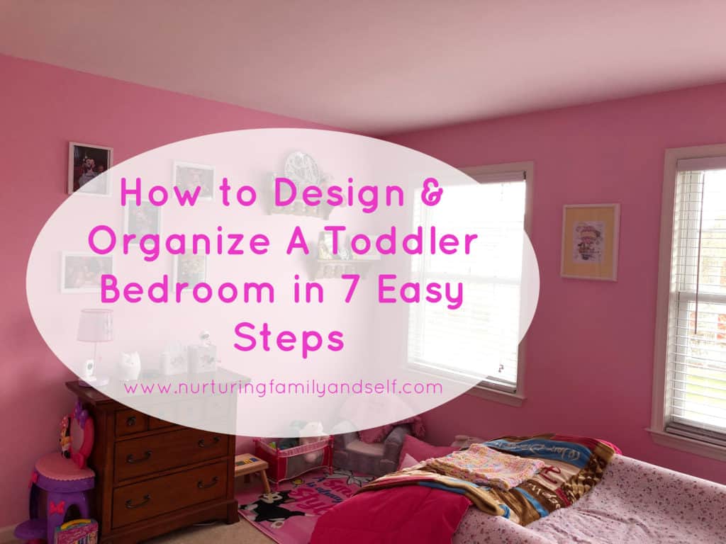 You can design, create and organize a toddler bedroom in 7 steps. Create a bedroom space designed with your toddler in mind. A bedroom she will love to spend time in.