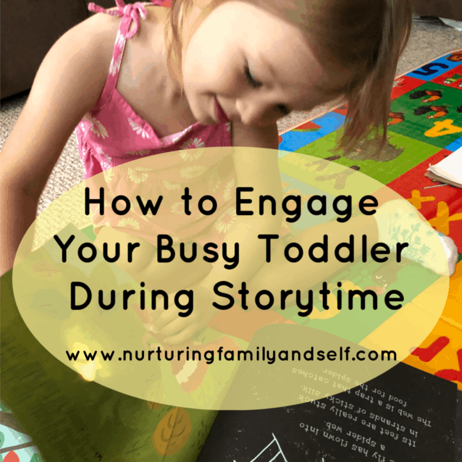 Ene Your Toddler During Storytime