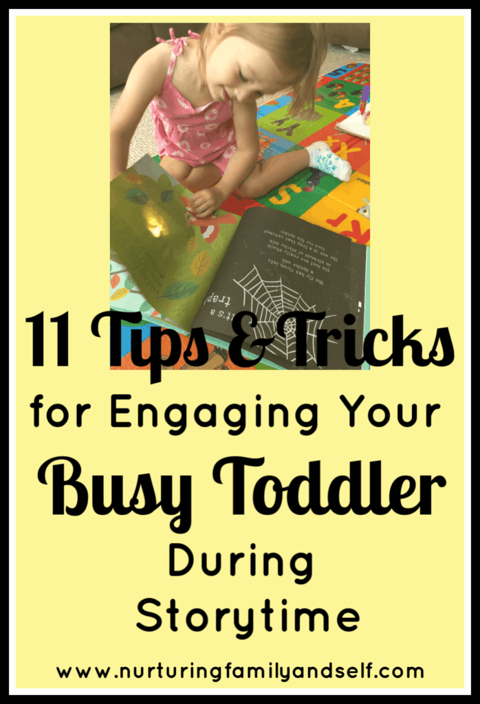  Reading to young children is so important. These 11 reading tips and tricks will keep your busy toddler engaged from the beginning to the end of a book. 