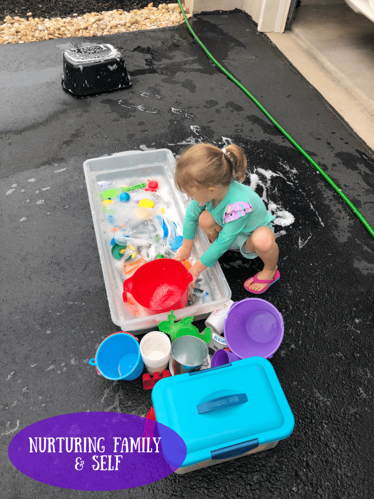 There are so many benefits of water play for your toddler. It truly amazes me how such a simple activity can benefit your little one in so many ways. 