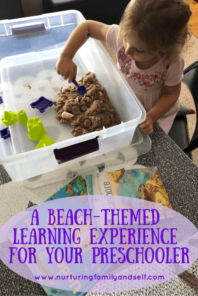 Find out about the hands-on activities from our beach themed learning experience. Sensory play, beach themed books, and letter recognition were just a few! 