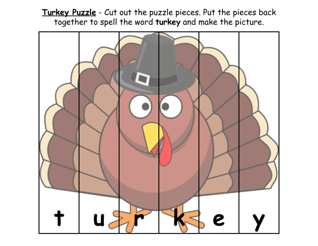 The T is for Turkey Early Learning Activity Pack is perfect for engaging your preschoolers and young learners in hands-on reading and math activities during the month of November. This early learning activity pack focuses on recognizing the letters T and F, beginning letter sounds, sequencing numbers, shapes and building vocabulary.