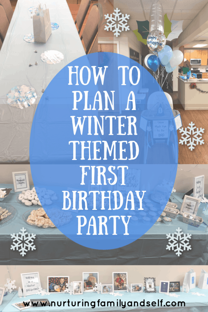 Winter Wonderland First Birthday Party