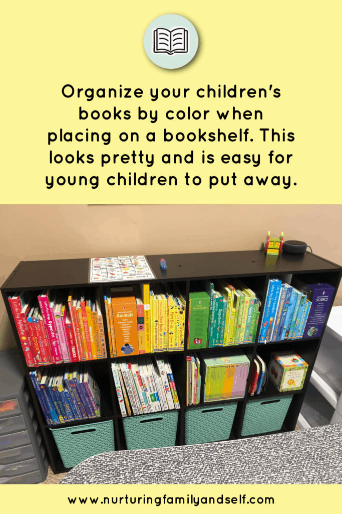 Organizing children's books can be as simple as following these three steps. Make books accessible to your children in as many places as you can.